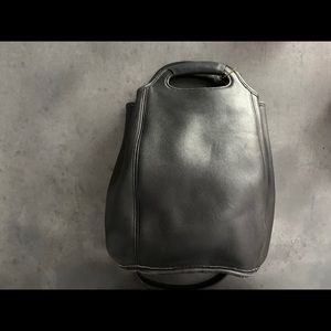 Authentic Vintage Coach Leather Shoulder Backpack